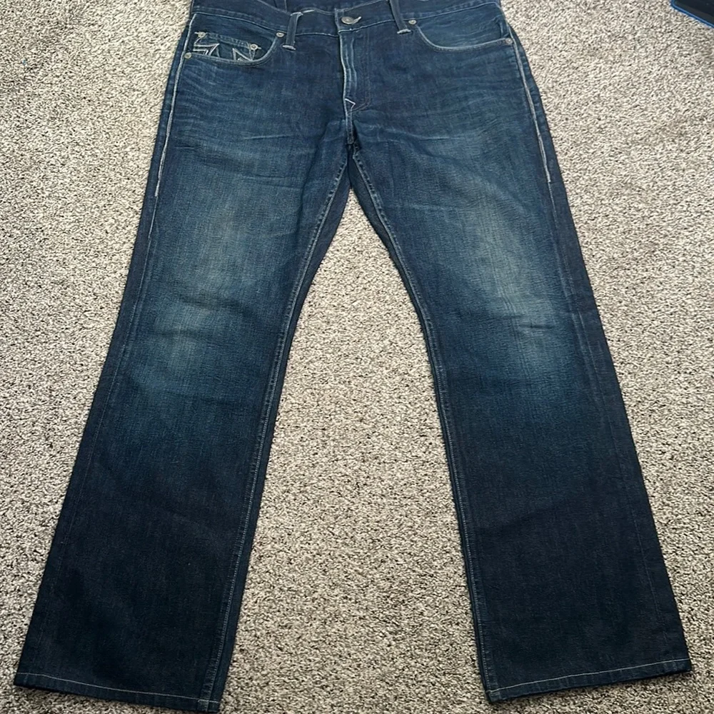 True religion blue jeans size 38
